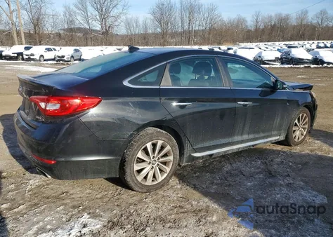 2015 Hyundai Sonata Sport из США, поврежденный, VIN 5NPE34AF7FH211828